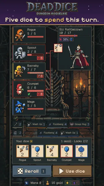 Cinco dados pra gastar nesse turno.